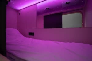 Отель Capsule Hotel Constellation 91. Стандарт одноместный для женщин 4