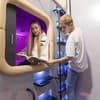 Отель Capsule Hotel Constellation 91. Стандарт одноместный общий блок 1