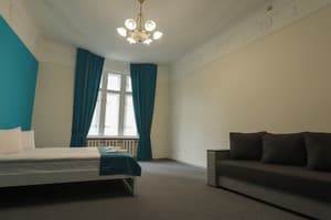 Хостел Family Hostel Lviv. Стандарт двухместный Blue 4