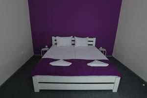 Хостел Family Hostel Lviv. Стандарт двухместный Violet 2