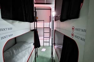 Хостел Fire Station Hostel. Место в общем 16-местном номере  1